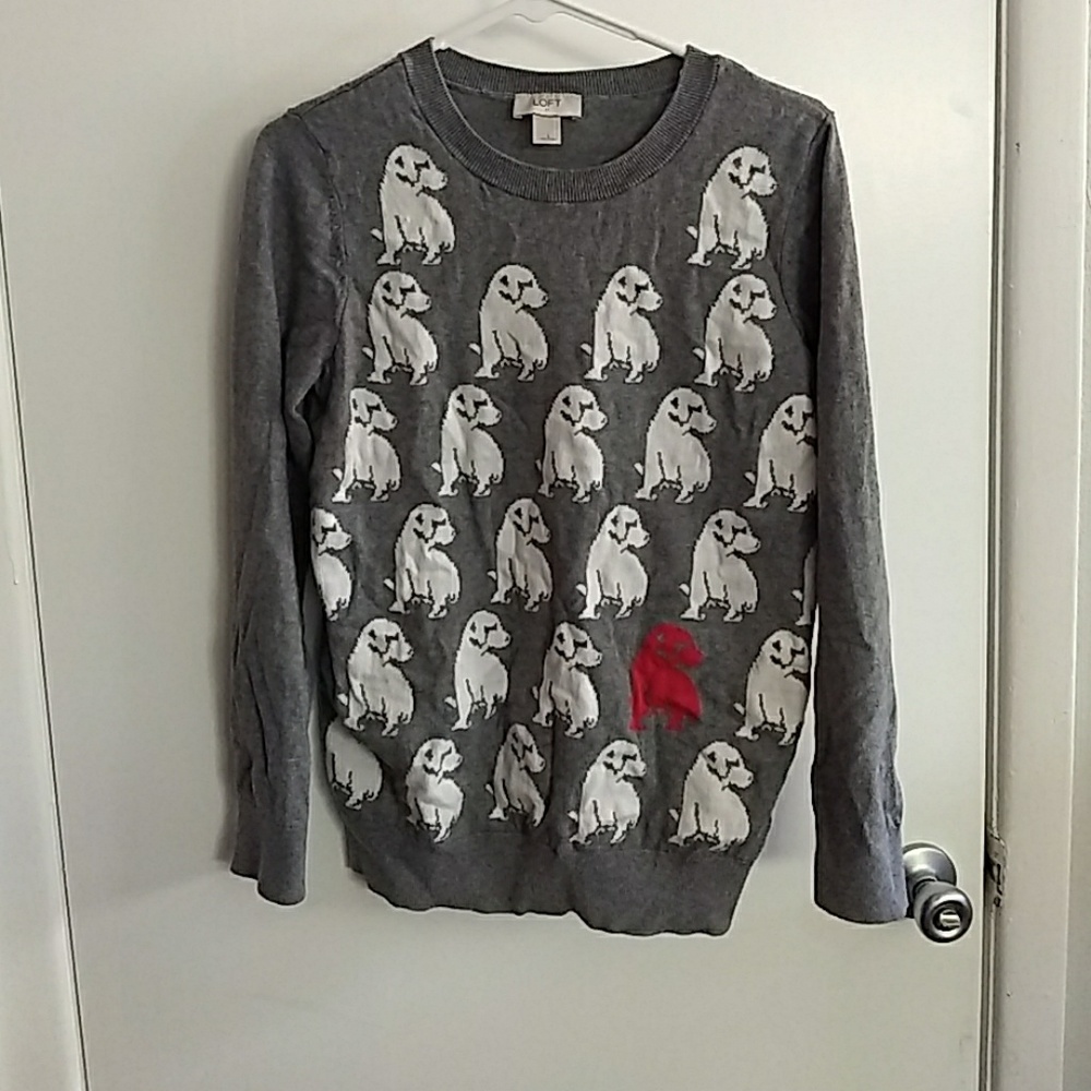 Loft puppy sweater